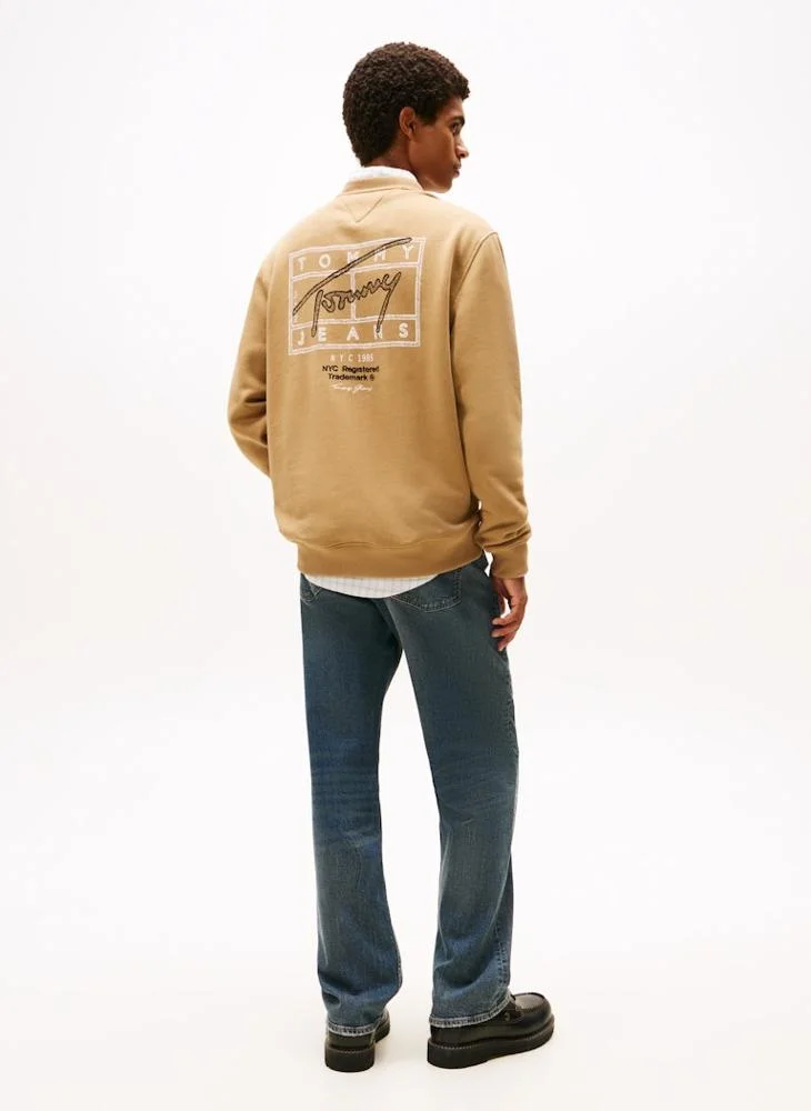 تومي جينز سويت شيرت دي إن إيه بلاي عادي