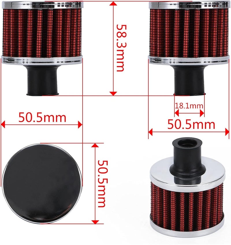 Wivplex Universal Air Filter for Car Air Intake - Image 2
