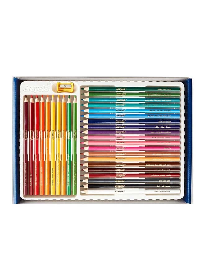 Crayola طقم تلوين HD | 30 قلم تلوين و 20 صفحة تلوين مميزة - Image 3