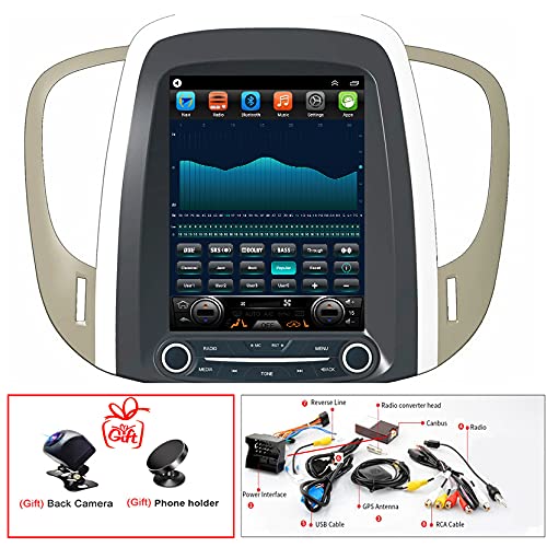 YUESUO for Buick Lacrosse Radio Upgrade 2009 2010 2011 2012 2013 Stereo IPS Touch Screen Wireless carplay WiFi GPS Navigation Free Camera - Image 5
