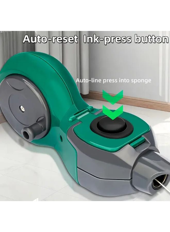 Professional Chalk Line Marker Model 1968 5inch with Ink Bucket and Level for Woodworking - Image 2