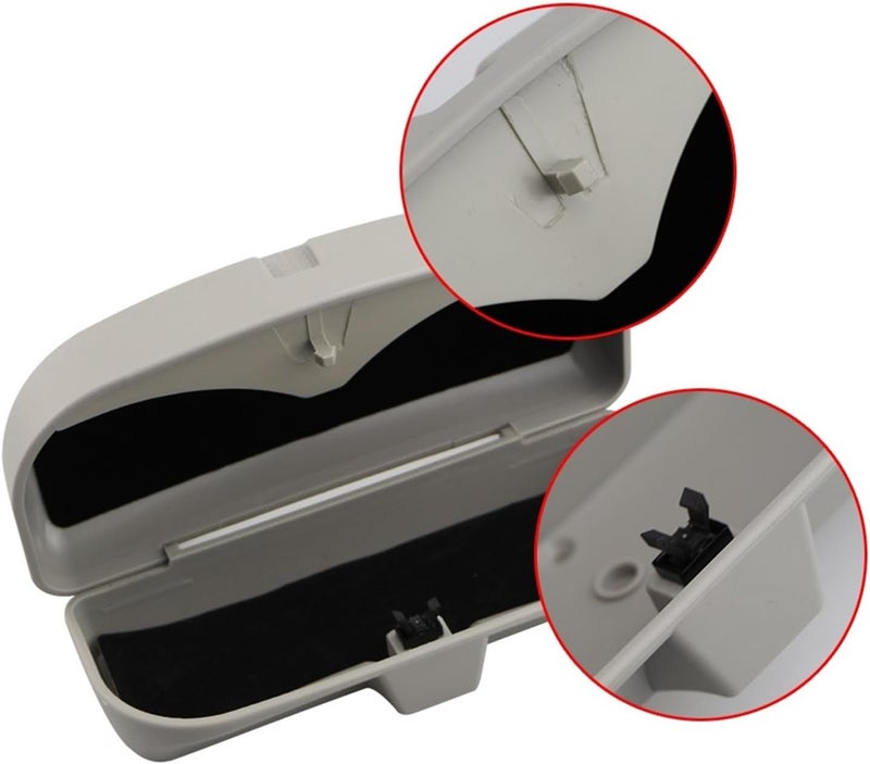 QASULER Sunglasses Case Organizer for Cars - Image 3
