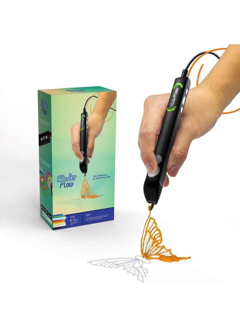 3Doodler Flow 3D Printing Pen for Teens, Adults & Creators - Pen Set - Image 1