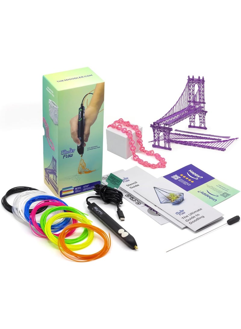 3Doodler Flow 3D Printing Pen for Teens, Adults & Creators - Pen Set - Image 2