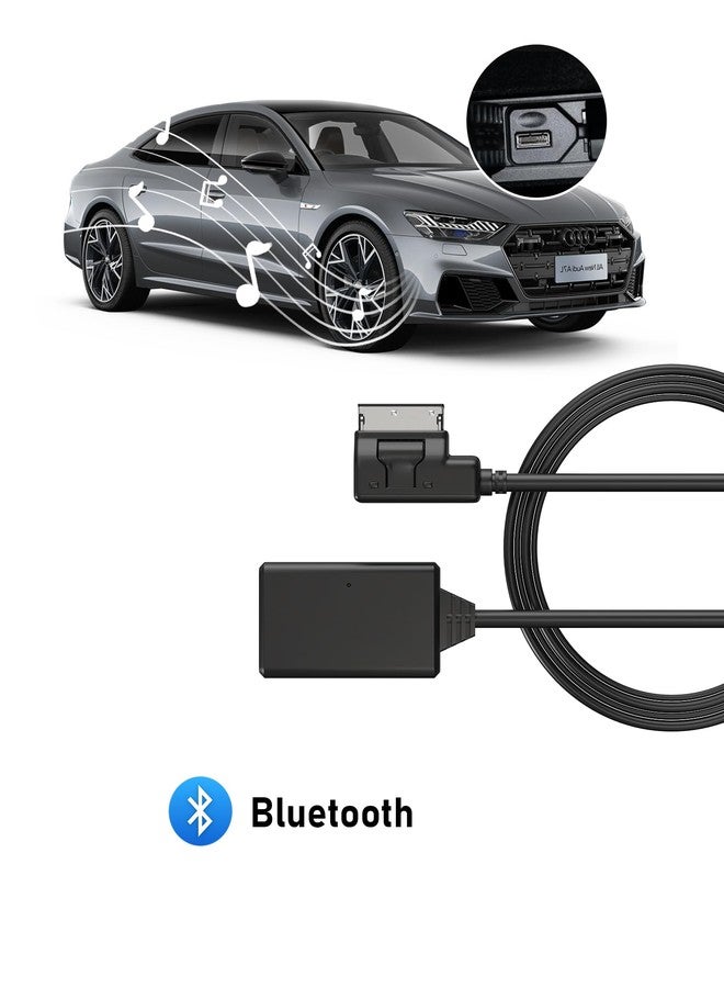 CAJECT AMI Bluetooth Audio Adapter for Audi MDI MMI 3G System, Wireless Audio Music Interface Cable Adapter Compatible with VW Audi A3 A4 A7 R7 S5 Q7 A6L A8L A4L Series for MMI 3G System Only - Image 3