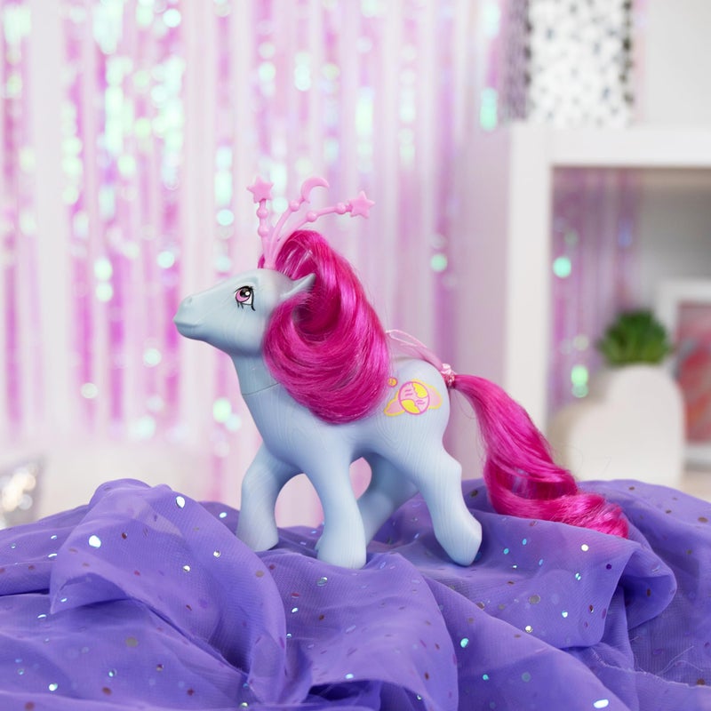 Basic Fun My Little Pony Classics - Celestial Ponies - Polaris - Retro 4" Collectible Play Figure, Great for Kids, Toddlers, Adults, Girls and Boys Ages 3+ - Image 5