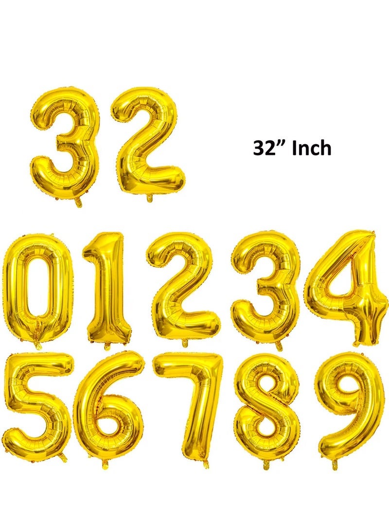 بارتي فن 32 بوصة عدد رقائق معدنية بالونات | مثالي للاحتفالات السنوية وحفلات الزفاف وأعياد الميلاد (رقم 6) - Image 2