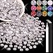 BELLEBOOST 1200PCS 6mm Resin Rhinestones in Bulk Clear Bedazzling Flatback Crystals for Crafts DIY Nail Decoration Gems Charms for Tumbler Shoes Clothing Fabric with Pickup Pen and Tweezers - Image 2
