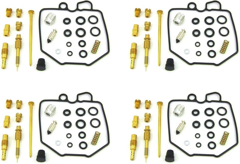 Damineding 4X Carburetor Rebuild Repair Kit for Honda CB750 Models (1980-1983) - Image 1