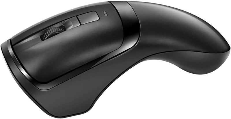 THARO New Wireless Mouse Barcode Scanner, 2-in-1 Design 2D Handheld Barcode Scanner with Wireless Mouse Functions for POS System,Store,Supermarket, Warehouse.(Black) - Image 1