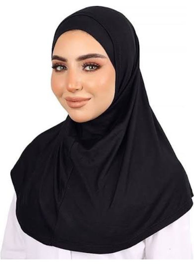 بهنس خمار نسائي - خمار فرنسي - خمار اندونيسي - غطاء رأس للعاملات - خمار عاملة  - خمار شيفون - جلباب اسود - حجابات عاملات - غطاء شعر للعاملات - ملابس للعاملات المنزلية - اغطية شعر للعاملات - حجاب شغالة - ملابس شغالة - ححاب شغالات - ملابس شغالات - لبس شغالات منزلية و خارجية - Image 1