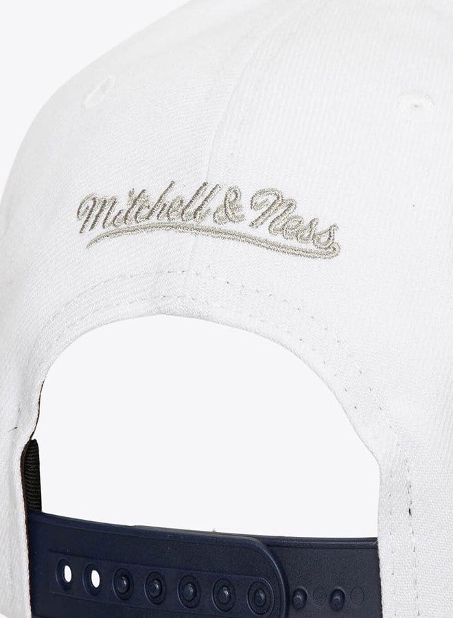 Mitchell & Ness NY New York Yankees Waverunner Snapback Cap, Adjustable Hat White Blue - Image 5