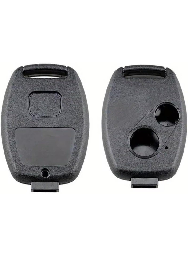 2 Buttons Remote FOB Shell Case for Honda Accord Civic Jazz Fit City Odyssey CRV Pilot Replacement Cover (Without Key Blade) - Image 5