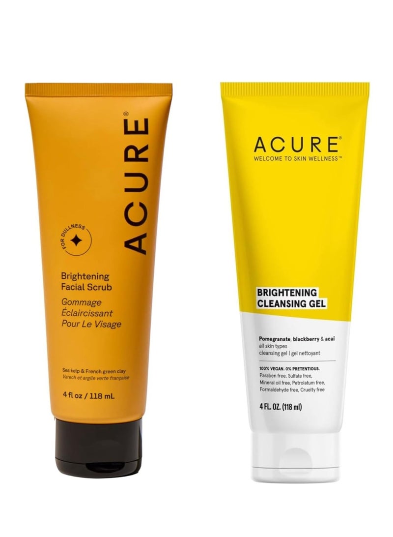 ACURE Brightening Facial Scrub 118ml New - Image 2