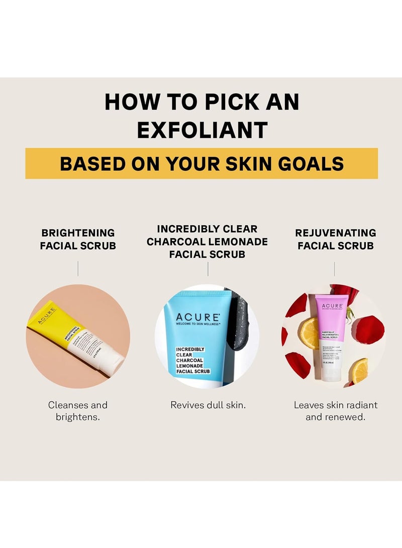 ACURE Brightening Facial Scrub 118ml New - Image 5