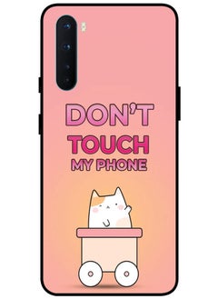 Protective Case Cover For OnePlus Nord Smart Series Printed Protective Case Cover for OnePlus Nord Don't Touch My Phone