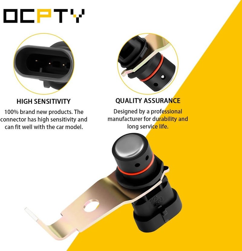 OCPTY Crankshaft Position Sensor - 12596851, PC123, SU1207, 5S1695 - Fits 2002-2006 Silverado 1500, 1996-2004 Astro, 1995-2005 Blazer, 1996-2004 C3500, 1996-2000 Express 1500 - Image 3