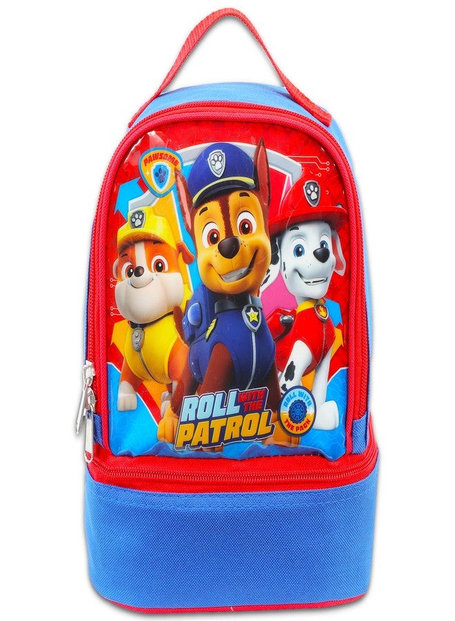 Fast Forward صندوق غداء باو باترول السريع للأولاد - صندوق غداء باو باترول، زجاجة ماء، ملصقات، المزيد | حقيبة غداء باو باترول - Image 3