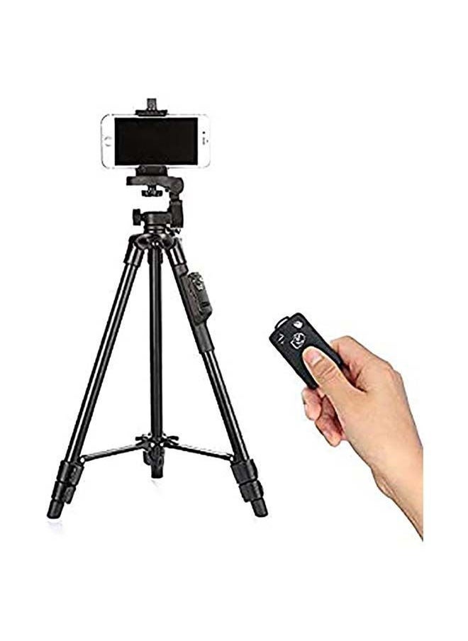 Yunteng VCT-5208 Portable Tripod Stand With Remote Shutter Black - Image 1
