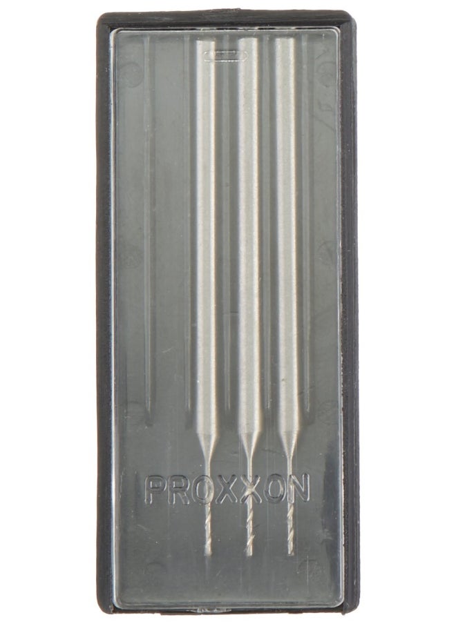 PROXXON 28864 Tungsten Vanadium Micro Twist Inchills 3 - Pieces 1 64 0 5 Mm Silver 1 Pack  - Image 3