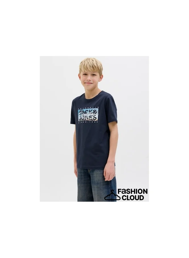 Jack & Jones Junior JJCOLTON PHOTOPRINT TEE SS CREW NE JNR