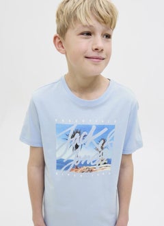 Jack & Jones Junior JJCOLTON PHOTOPRINT TEE SS CREW NE JNR  - Image 3
