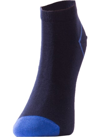 The Don Men's Booties Socks Navy Blue Blue Heel Colored  - Image 1