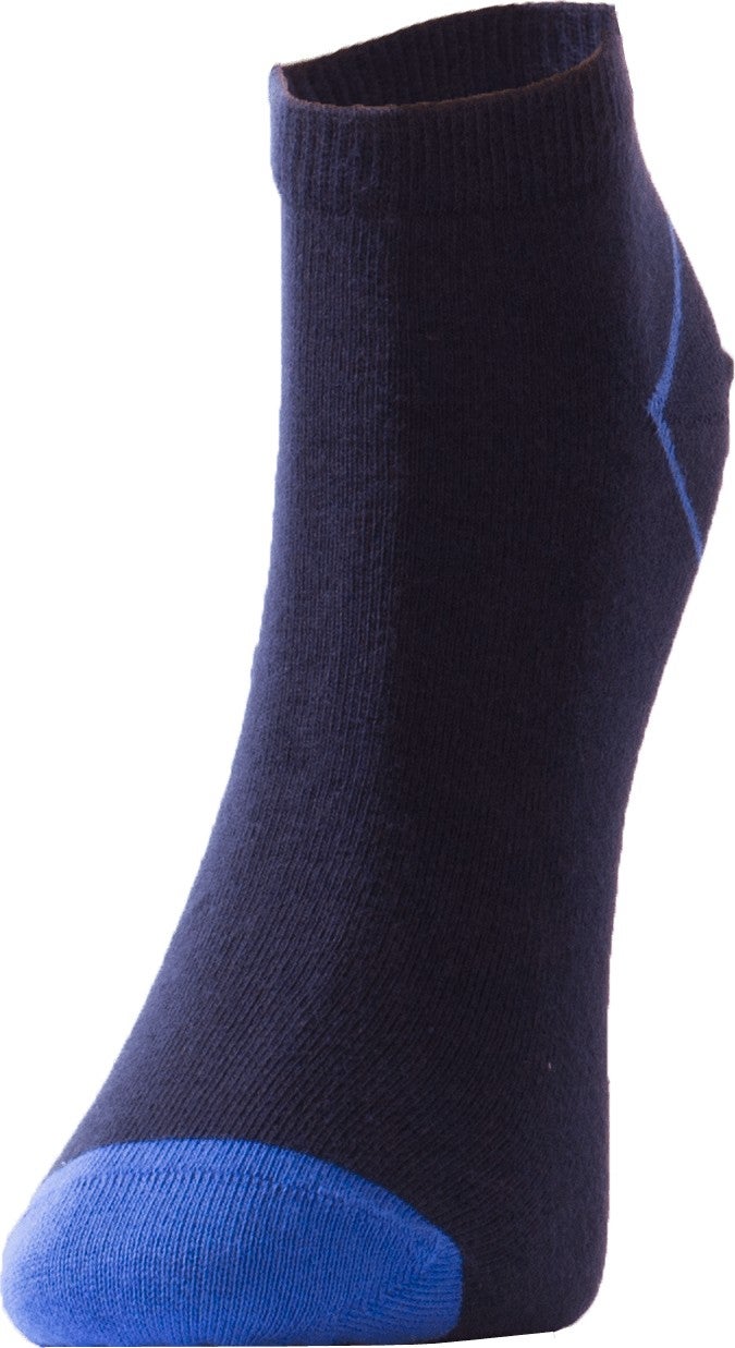 The Don Men's Booties Socks Navy Blue Blue Heel Colored  - Image 1