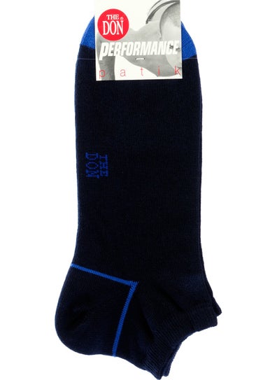 The Don Men's Booties Socks Navy Blue Blue Heel Colored  - Image 2
