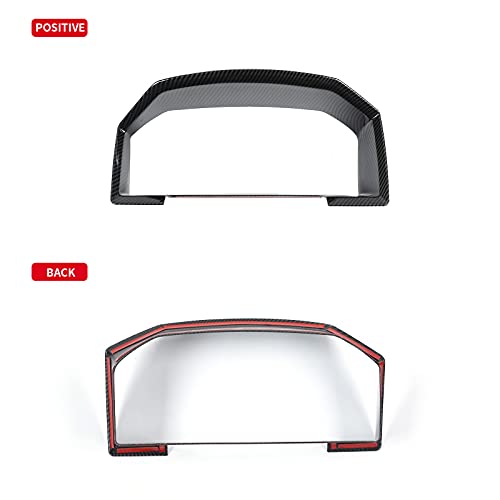 JeCar إطار تزيين لوحة العدادات JeCar لسيارة دودج رام 1500 من 2010-2017، ألياف كربونية ABS - Image 2