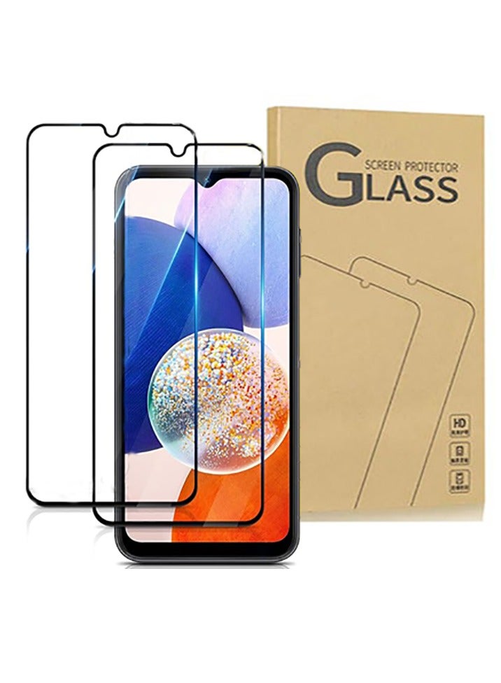 [2 PACK] Screen Protector for Itel A70, Tempered Glass [HD Full Coverage] [Easy Installation] [Scratch Resistant] [9H Hardness] Protective Film - Image 1