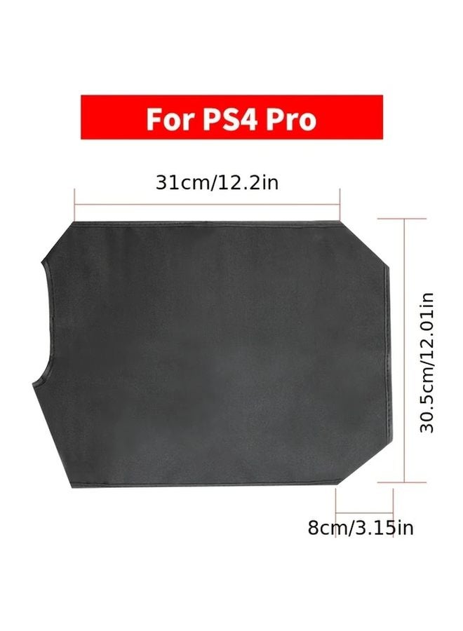 غطاء واقي عالمي أسود لغبار بلايستيشن 4 برو لأجهزة بلايستيشن 4 سليم - Image 1