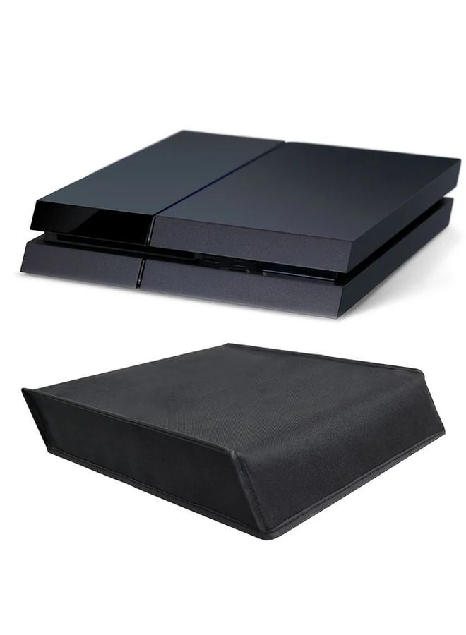 غطاء واقي عالمي أسود لغبار بلايستيشن 4 برو لأجهزة بلايستيشن 4 سليم - Image 2