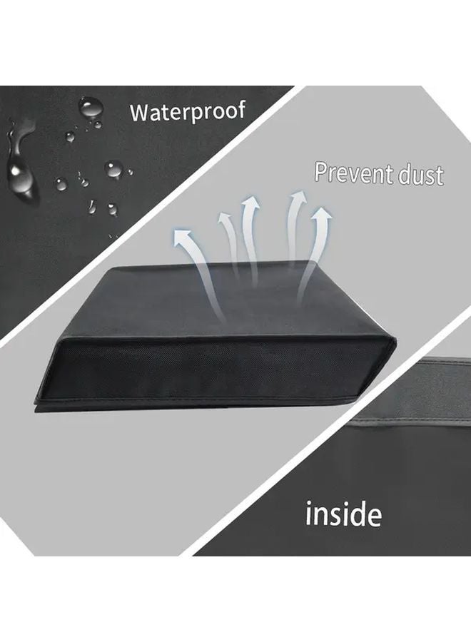 غطاء واقي عالمي أسود لغبار بلايستيشن 4 برو لأجهزة بلايستيشن 4 سليم - Image 3