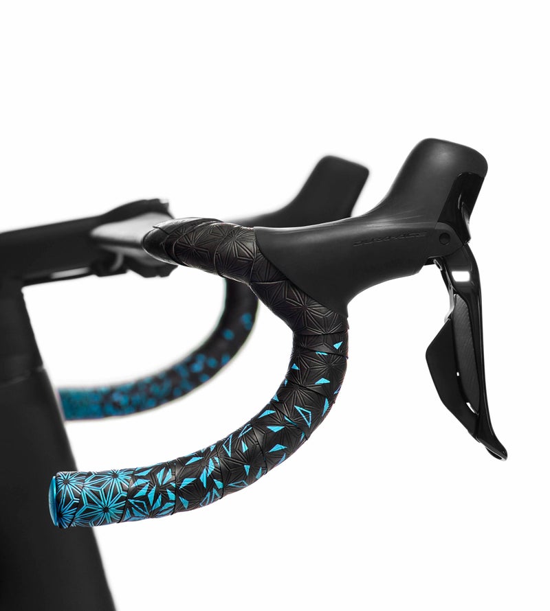 Supacaz Sp. Sticky Kush St Fade Neon Blue Bar Tape - Image 2