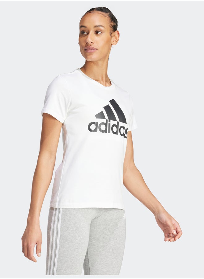 Adidas Essentials Logo T-Shirt  - Image 3