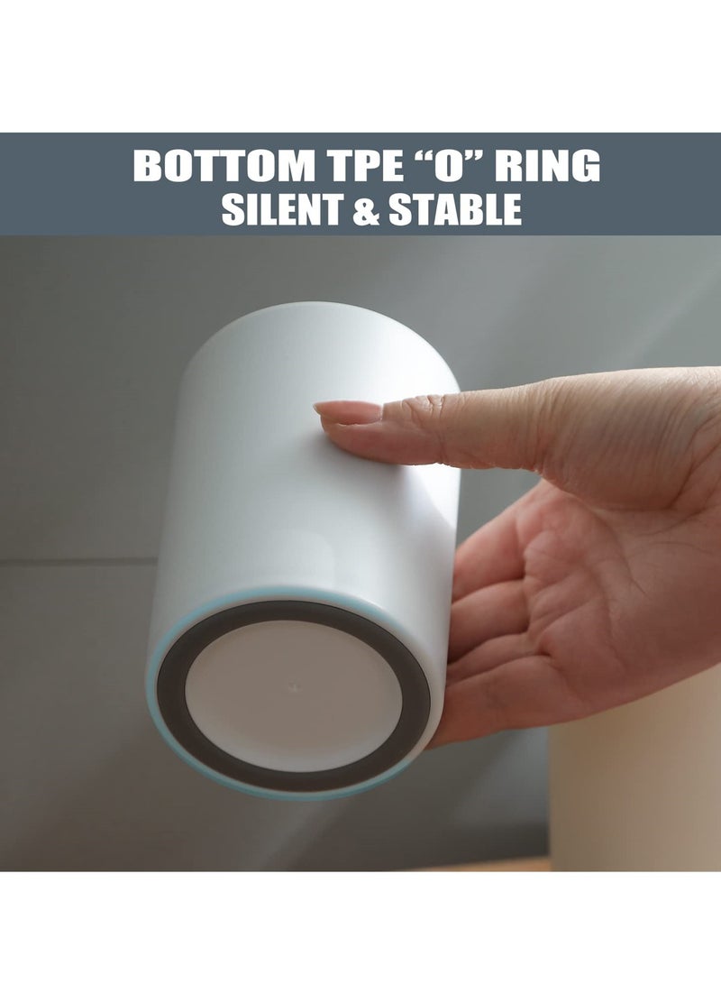 Bathroom Tumbler Cup Set, 10.5oz Reusable Unbreakable Toothbrush Cups, Easy to Clean Plastic Mouthwash Cups, Toothbrush Holder for Your Bathroom, 2PCS - Image 4