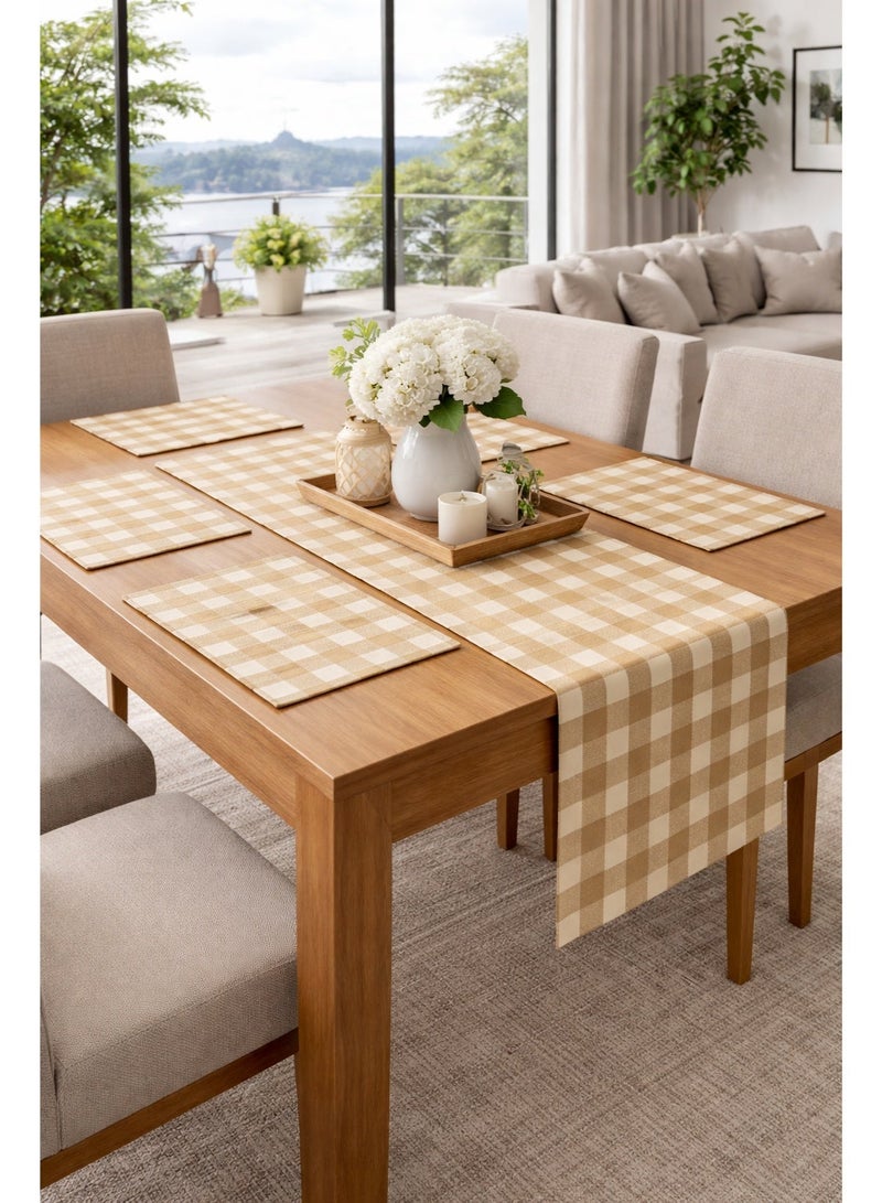 ديكوريور رينر للطاولات 40x140 cm  من جلد كر سبي عالي الجودة 1 مم  - الوان عالية الجودة - سهل التنظيف - Image 3