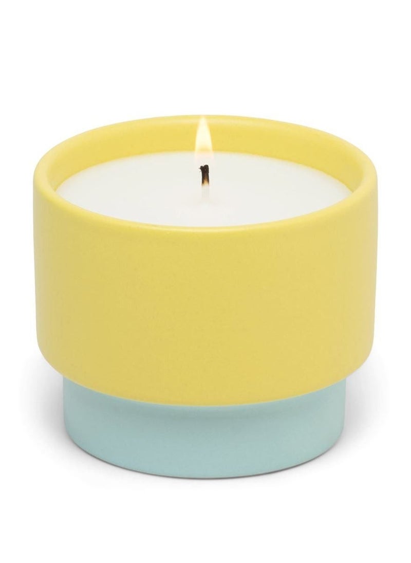 بادي واكس شمعة سيراميك بلون أصفر  أونصة - نعناع فيردي - Image 2