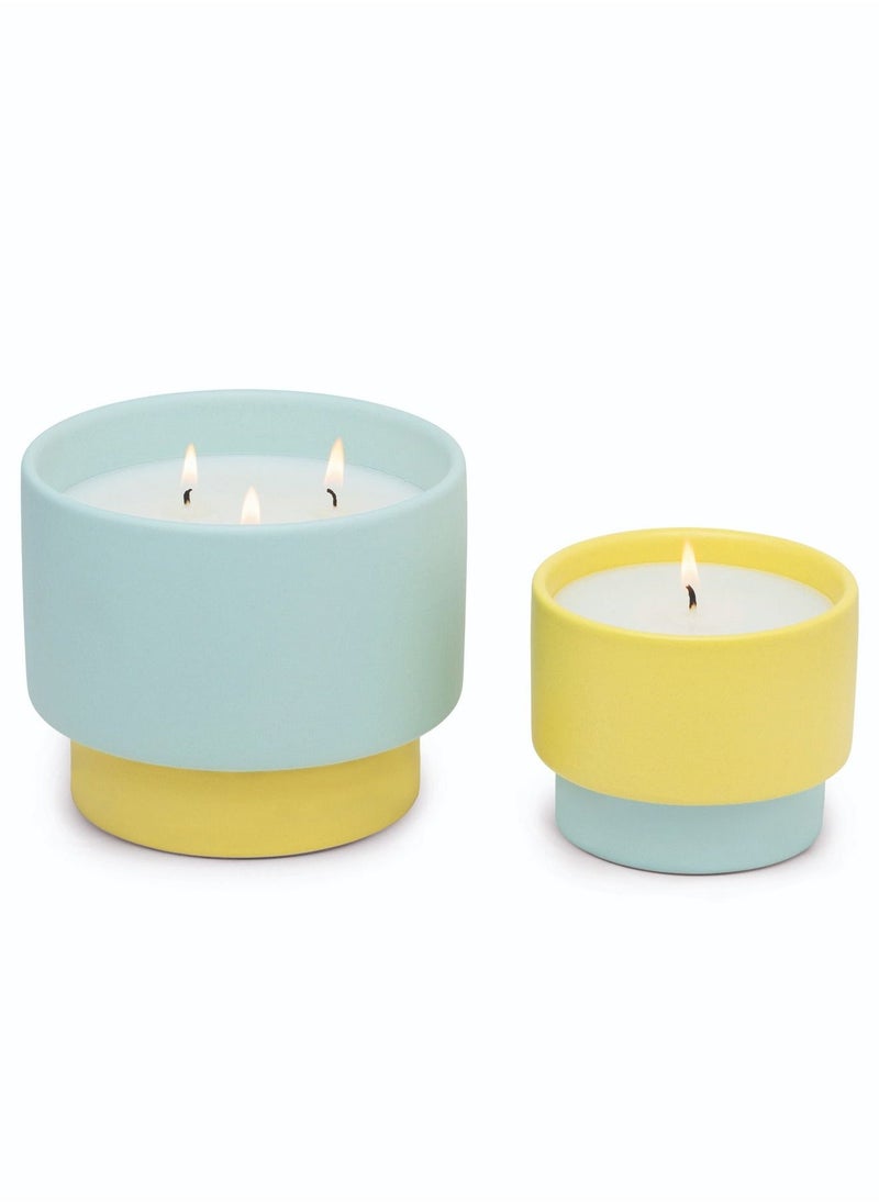 بادي واكس شمعة سيراميك بلون أصفر  أونصة - نعناع فيردي - Image 3