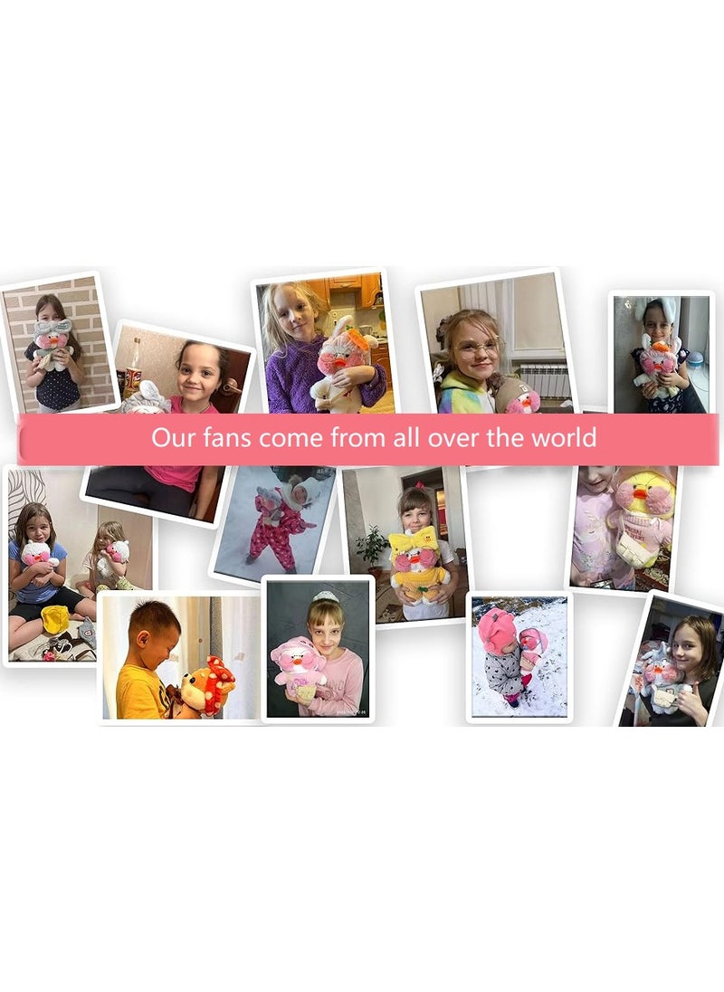 Cutie Cute - Plush Soft Duck Doll Korean Netred Supports Hyaluronic Acid Small Duck Doll Children's Toy For Birthday Gift 30cm - Image 1