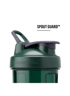 BlenderBottle Shaker Bottle Pro Series Perfect for Protein Shakes and Pre Workout, 24-Ounce, Black/Clear  - Image 4