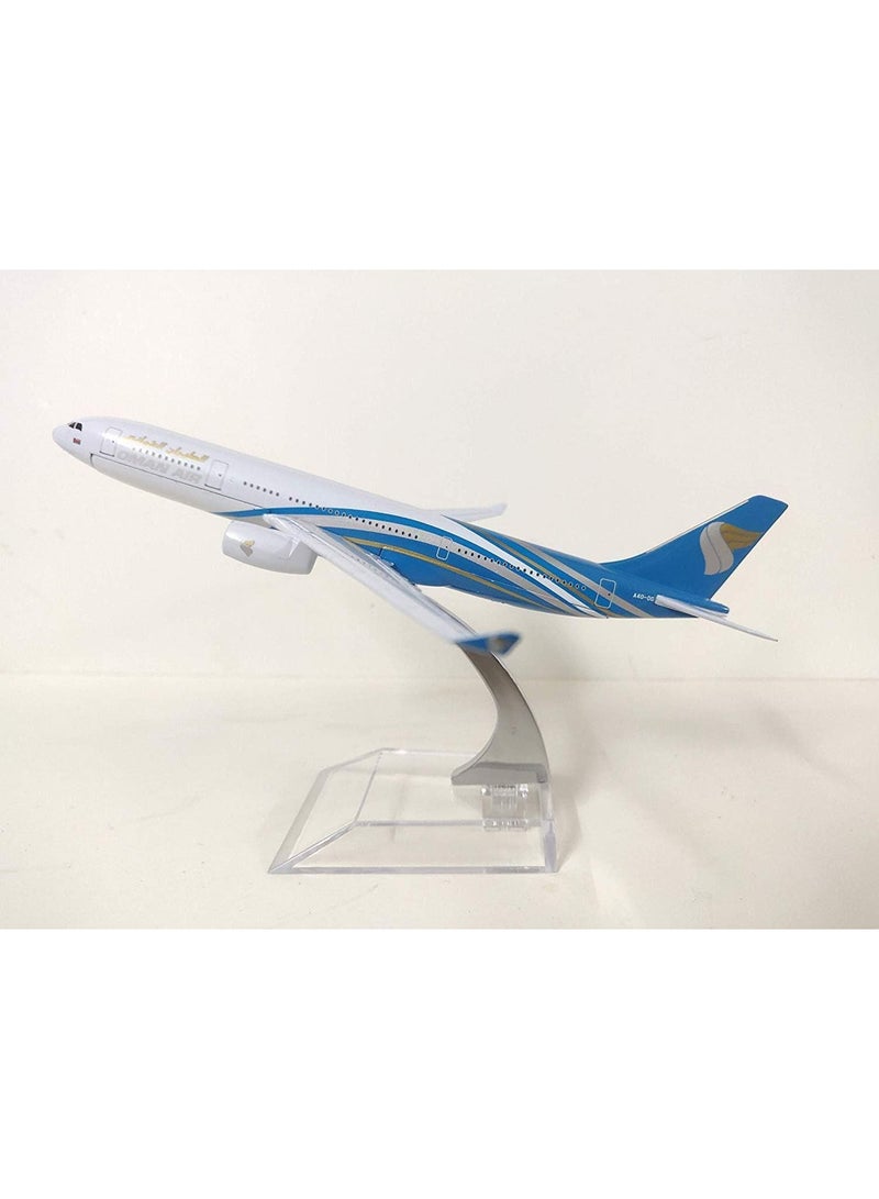 Oman Airplane Model, Metal, Small Size 16cm - Image 1