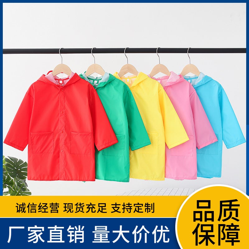 Little Dinosaur Waterproof And Windproof Poncho For Children, Boys And Girls, Kindergarten Raincoat, Ins - Image 2
