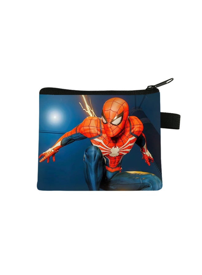 Spider-man Children's Coin Purse Small Wallet Student Portable Large Capacity Storage Bag Children's Coin Purse