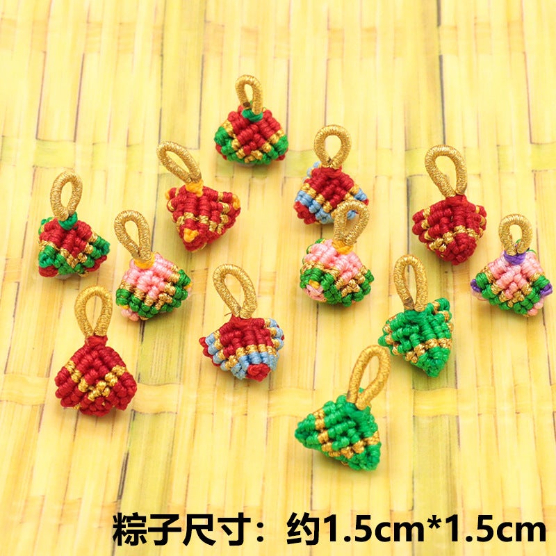 Generic DIY Dragon Boat Festival Accessory Kit Boutique woven brown [color random]]