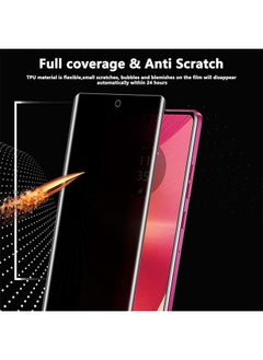 X-level Privacy Screen Protector for Motorola Edge 50 Fusion 5G Tempered Glass, 9H Hardness Anti-Spy Anti-Scratch Anti-Dust Bubble-Free Tempered Film Easy Installation  - Image 4