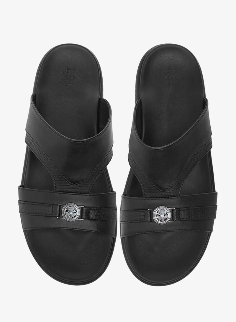 LBL by Shoexpress Textured Arabic Slip-On Sandals