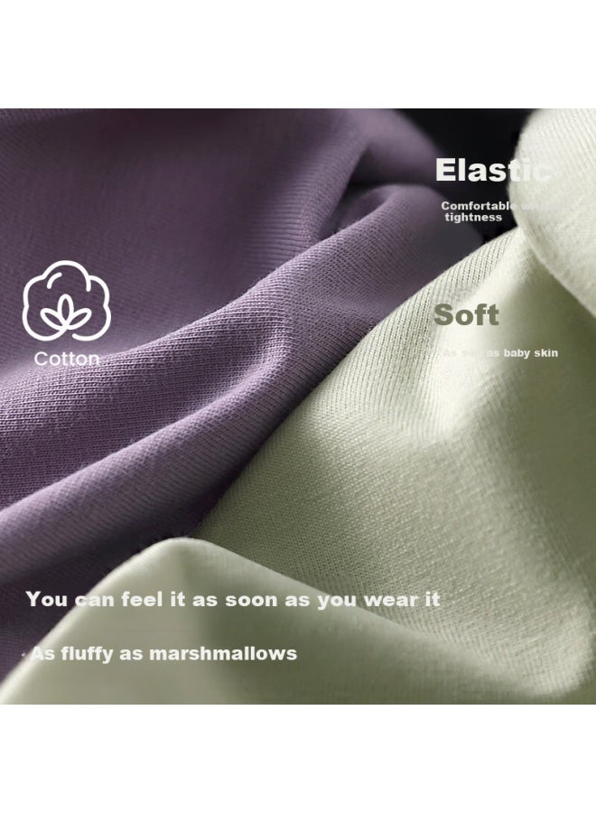 PLANDOO Palando Dopamine Pure Cotton Women's Comfortable Breathable High-waist Abdomen Control Antibacterial Skin-friendly Non-pinch Hip Underwear XL - Image 5