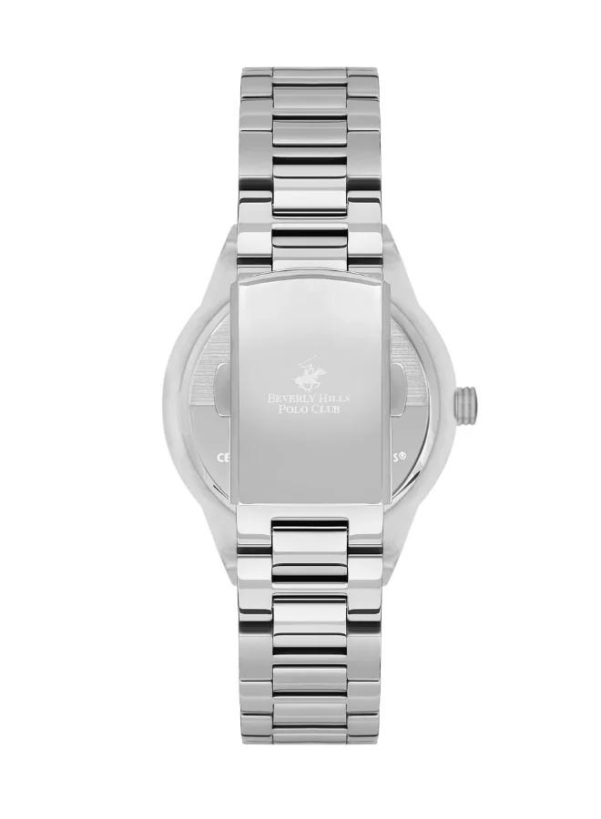 بيفرلي هيلز بولو كلوب BEVERLY HILLS POLO CLUB Women's Analog White Dial Watch - BP3584X.330
